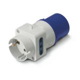 ADAPTOR FROM IEC309 TO ITALIAN/GERMAN ST