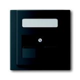 1800-775 CoverPlates (partly incl. Insert) carat® black matt