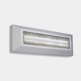 Wall fixture IP65 Kossel Direct LED 3.8W LED warm-white 3000K Grey 238lm