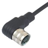 Sensor-actuator Cable (assembled), One end without connector, M16, Num