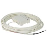 Oto ftth prewired/preterminated 4 of 4 SC/APC feedthroughs 25 m cable