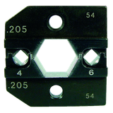 Crimp insert for solar contacts Hubert & Suhner 4 + 6 mm²