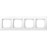 M-PLAN frame, 4-fold, polar white glossy