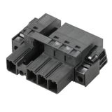 PCB plug-in connector (wire connection), 7.62 mm, Number of poles: 4, 