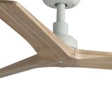 KLIM S Ø925mm WHITE 3 BLADES LIGHT OAK WOOD