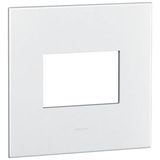 Arteor™ - Plate - American standard - square - 3 modules - 4'' x 4'' - White