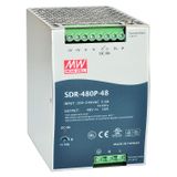 SDR-75-24 DIN rail power supply, 76W, 24V, 3.2A, MEAN WELL