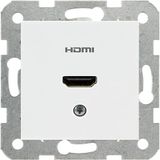 Karre-Meridian White HDMI Connector