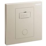 Galion - 1 gang unswitched fused connection unit with cord outlet - 13A - Champagne