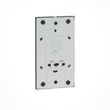 Arteor 230/120V AC Shaver Socket Soft Alu