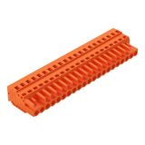 1-conductor female connector CAGE CLAMP® 2.5 mm² orange