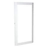 Reversible curved glass door XL³ 4000 - width 975 mm - Height 2000 mm