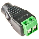 F connector 12V with terminals
