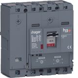 Moulded Case Circuit Breaker h3+ P160 TM ADJ 4P4D N0-100% 40A 25kA CTC