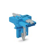 T-distribution connector 5-pole Cod. I blue