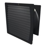 Filter fan (cabinet), IP55, black