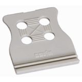 Strain relief plate gray