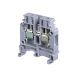 M6/8,2A,G, SPECIFIC TERMINAL BLOCK, FEED THROUGH, GREY, 8X44.5X40.5MM, 6MM SPACING