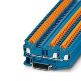 QTC 1,5-TWIN BU - Feed-through terminal block