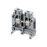 M6/8,C, TERMINAL BLOCK, FEED THROUGH, SCREW CLAMP, GREY, 8MM SPACING, SCREW, 8AWG