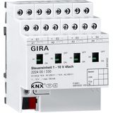 ctrl.unit 1 - 10 V 4-g man.act. KNX