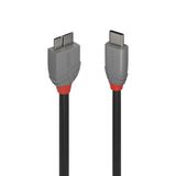 1m USB 3.2 Type C to Micro-B Cable, 5Gbps, Anthra Line USB Type C Male to Micro-B Male