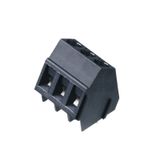 PCB terminal, 5.00 mm, Number of poles: 3, Conductor outlet direction: