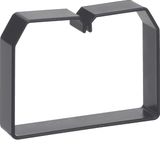 Cable retaining clip made of PVC for LKG 75x100mm black