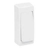 Push button narrow version Surface-mounted switchgear - White