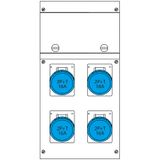 RECEPTACLE 16A 2P 3W 6h IP67 200-250V