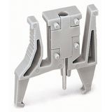 Test plug module with locking latches modular gray