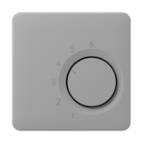 centre plate for room thermostat insert