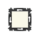 3902H-A00001 17W Cable Outlet / Blank Plate / Adapter Ring Blind plate None cream white (electro white) - Levit