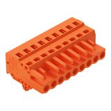 1-conductor female connector CAGE CLAMP® 2.5 mm² orange