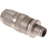 circular Connector w. Harax M12 L4 M