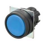 Pushbutton A22NZ 22 dia., bezel plastic, flat, momentary, cap color op A2270005D