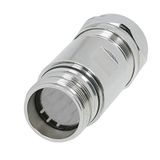 Housing (circular connector), M23, Copper-zinc alloy, IP67, IP69K