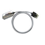 PLC-wire, Digital signals, 24-pole, Cable LiYY, 1 m, 0.25 mm²