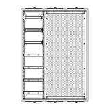 Automatenverteiler H=1100 B=800 T=210mm mit Montageplatte M2