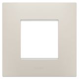 EGO INTERNATIONAL PLATE - IN TECHNOPOLYMER - 2 MODULES - NATURAL BEIGE - CHORUSMART