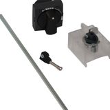 Extended rotary handle kit,TeSys Deca, IP54, black handle, with trip indication, for GV3L-GV3P