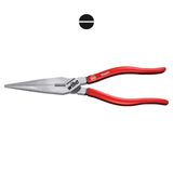 Classic needle nose pliers with cutting edge 200 mm