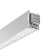 LINEDO, 21 W, 3350 lm, 840, aluminium, on/off Continuous line luminair