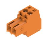 PCB plug-in connector (wire connection), 3.50 mm, Number of poles: 2, 