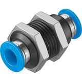 QSS-8 Push-in bulkhead connector