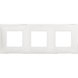 CLASSIA - COVER PLATE 2X3P ICE SATIN