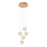 Lucide CINTRA - Pendant light - Ø 32 cm - LED - 1x21W 3000K - Transparant