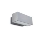 Wall fixture IP66 Afrodita LED 300mm Double Emission LED 34.6W LED warm-white 3000K DALI-2/PUSH Grey 3069lm