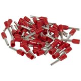 Ferrules Starfix - simples individuals - cross section 1 mm² - red