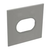 American and South African standard plate Arteor round version 3 modules for 4''x4'' box - magnesium